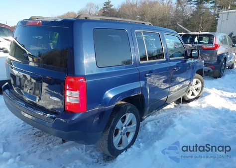 2013 Jeep Patriot Latitude из США, поврежденный, VIN 1C4NJRFBXDD174513